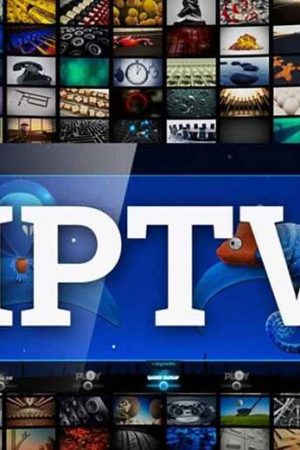 Computer screen showing Premium IPTV