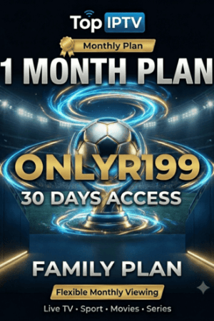 IPTV 1-Month Plan — R199
