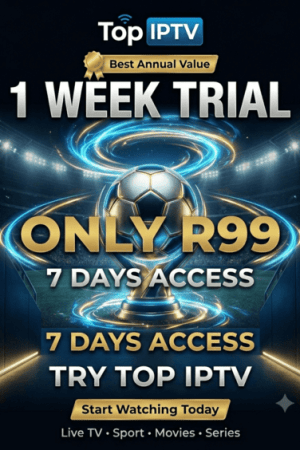 IPTV 1-Week Trial — R99
