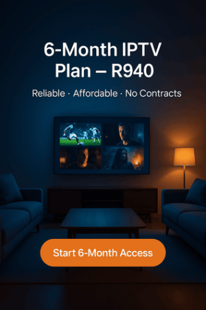 IPTV 6-Month Plan — R940